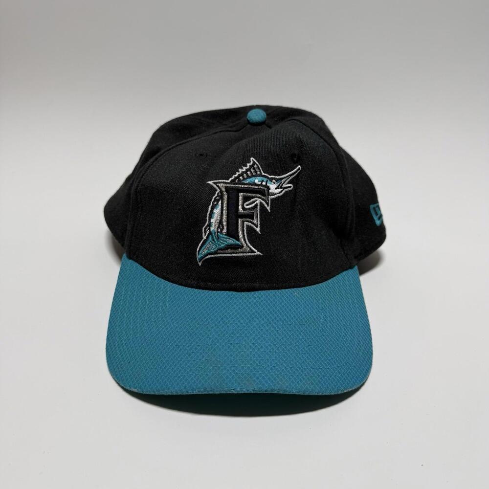 Florida Marlins MLB New Era Fitted Cap L-XL Men's